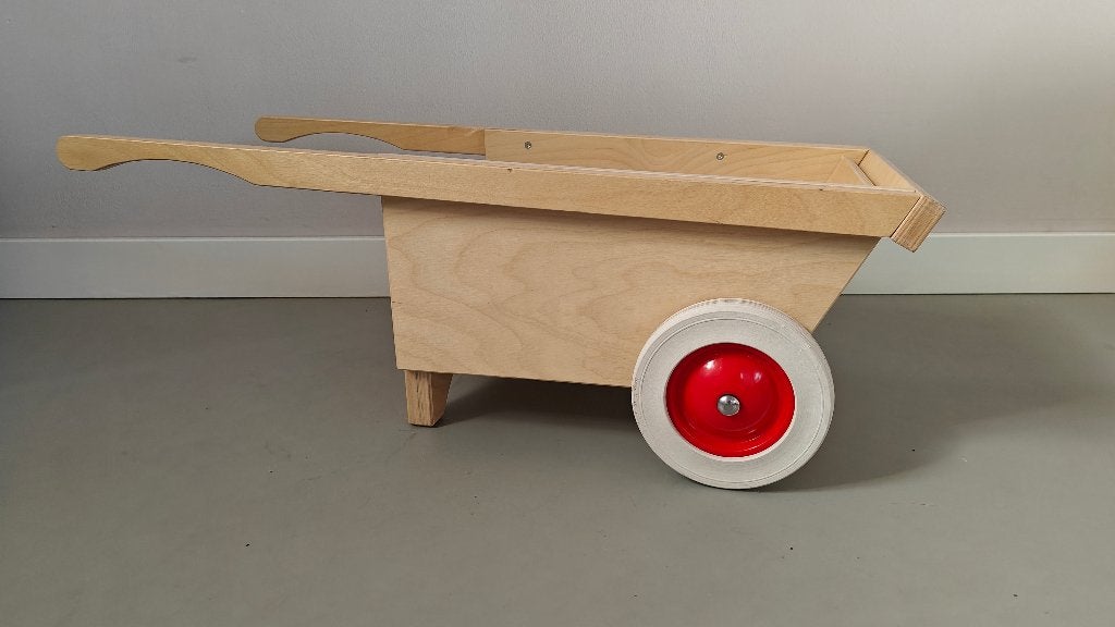 Ado houten kinder kruiwagen, Ophalen of Verzenden, Zo goed als nieuw, Duw- of Trekspeelgoed
