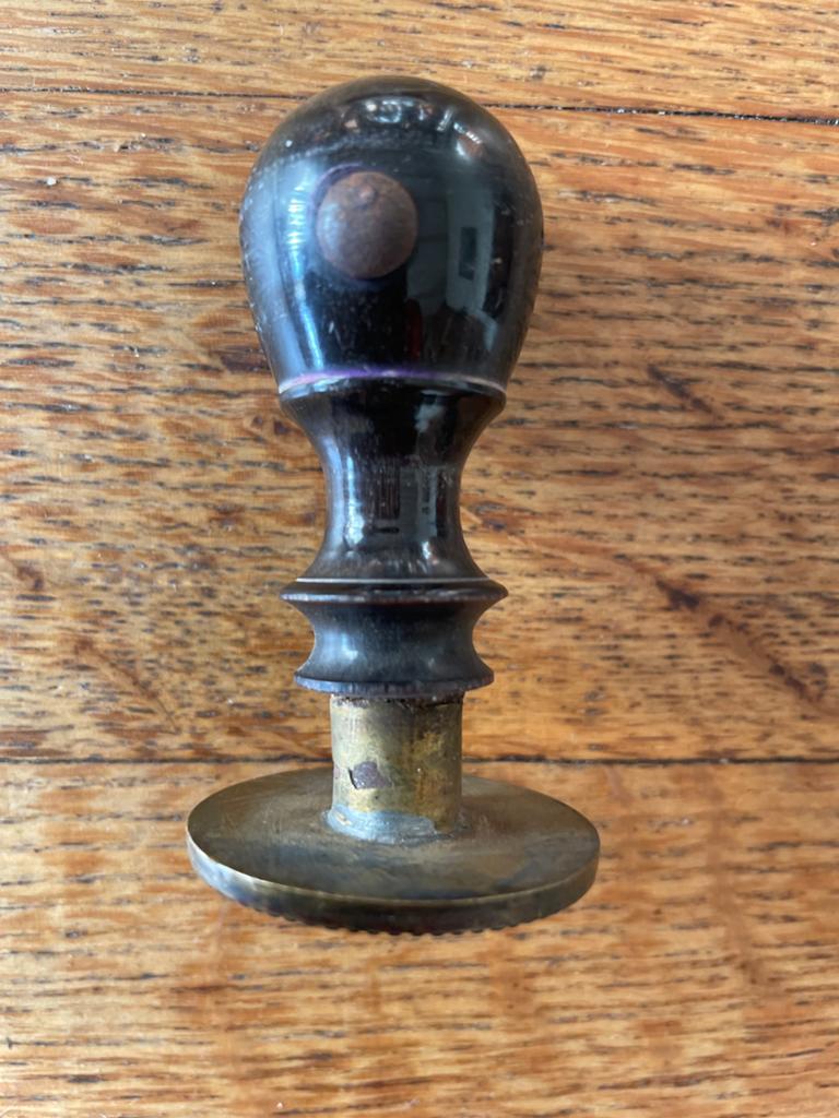 Amtieke STEMPEL uit Indonesie, Hobby en Vrije tijd, Stempelen, Ophalen, Zo goed als nieuw, Overige typen