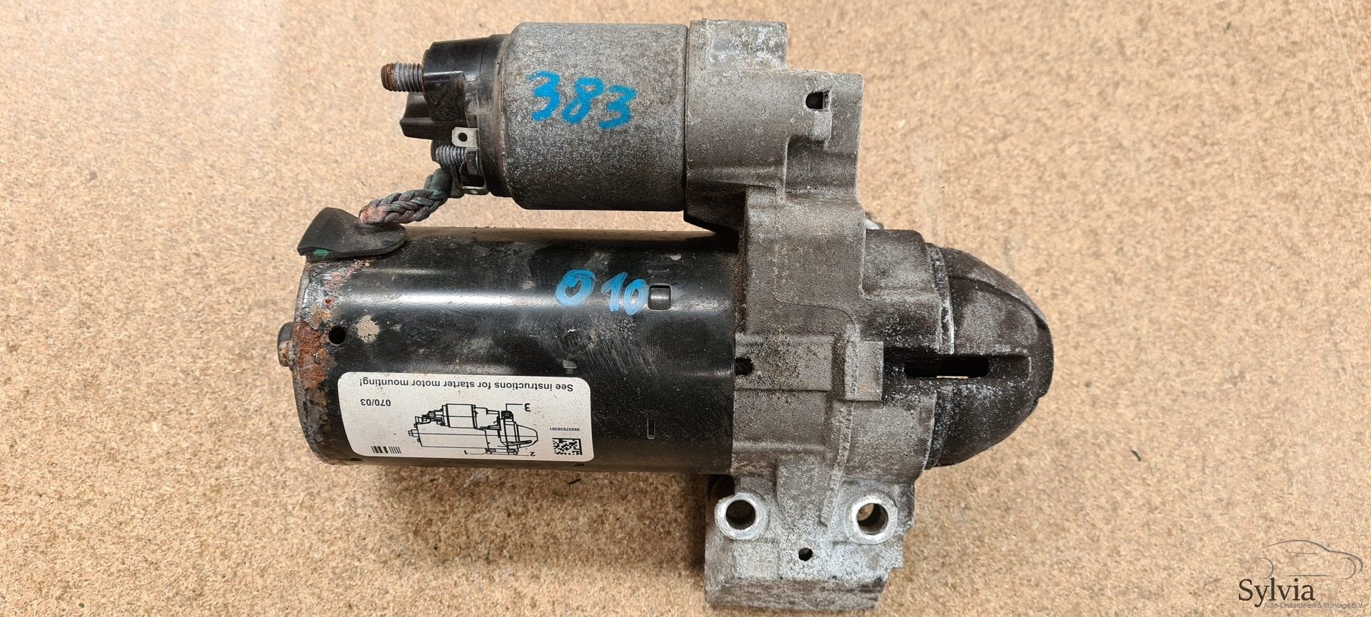 Startmotor BMW N47 N57  8570383, Gebruikt, -, -, Ophalen of Verzenden