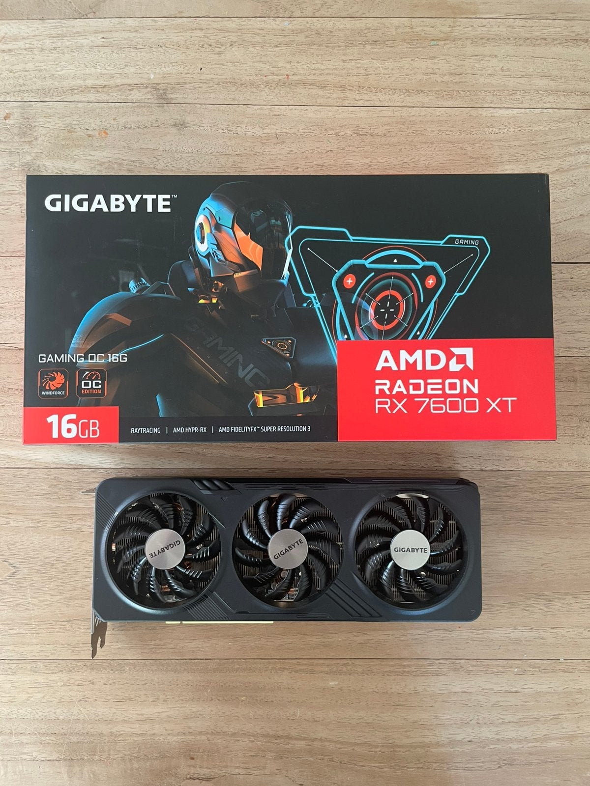 RX 7600 XT 16GB Gigabyte Gaming OC, Computers en Software, Videokaarten, AMD, GDDR6, PCI-Express 4, Ophalen of Verzenden