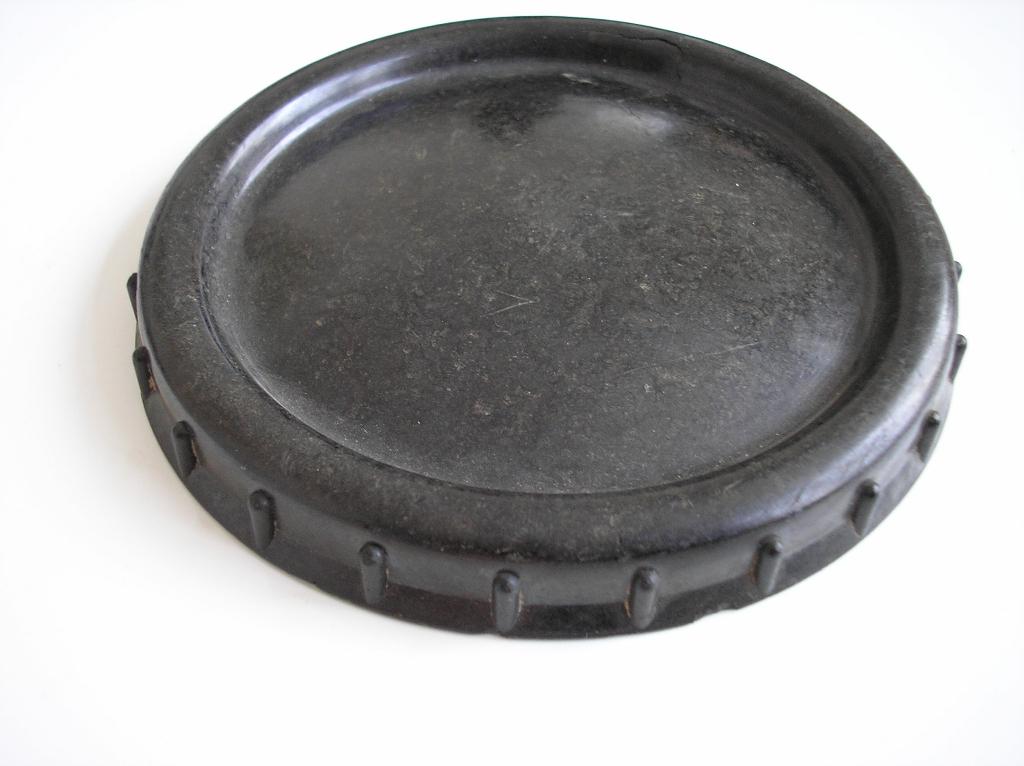 Boterdoos deksel 'Fettbuchse' WOII, bruin(zeldzaam) bakeliet, Verzamelen, Ophalen of Verzenden, Landmacht, Duitsland