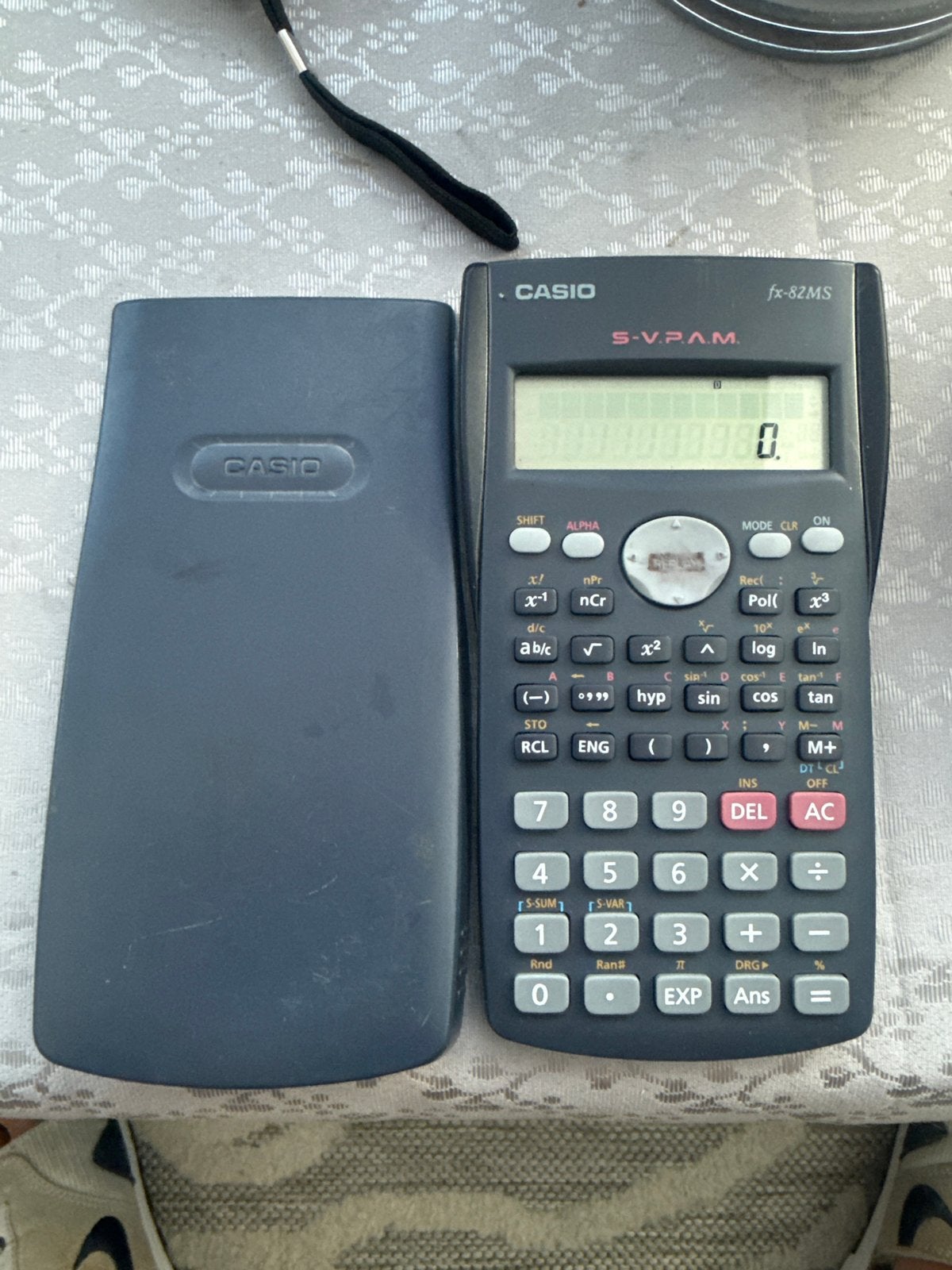 Rekenmachine casio fx-82MS, Ophalen of Verzenden, Gebruikt