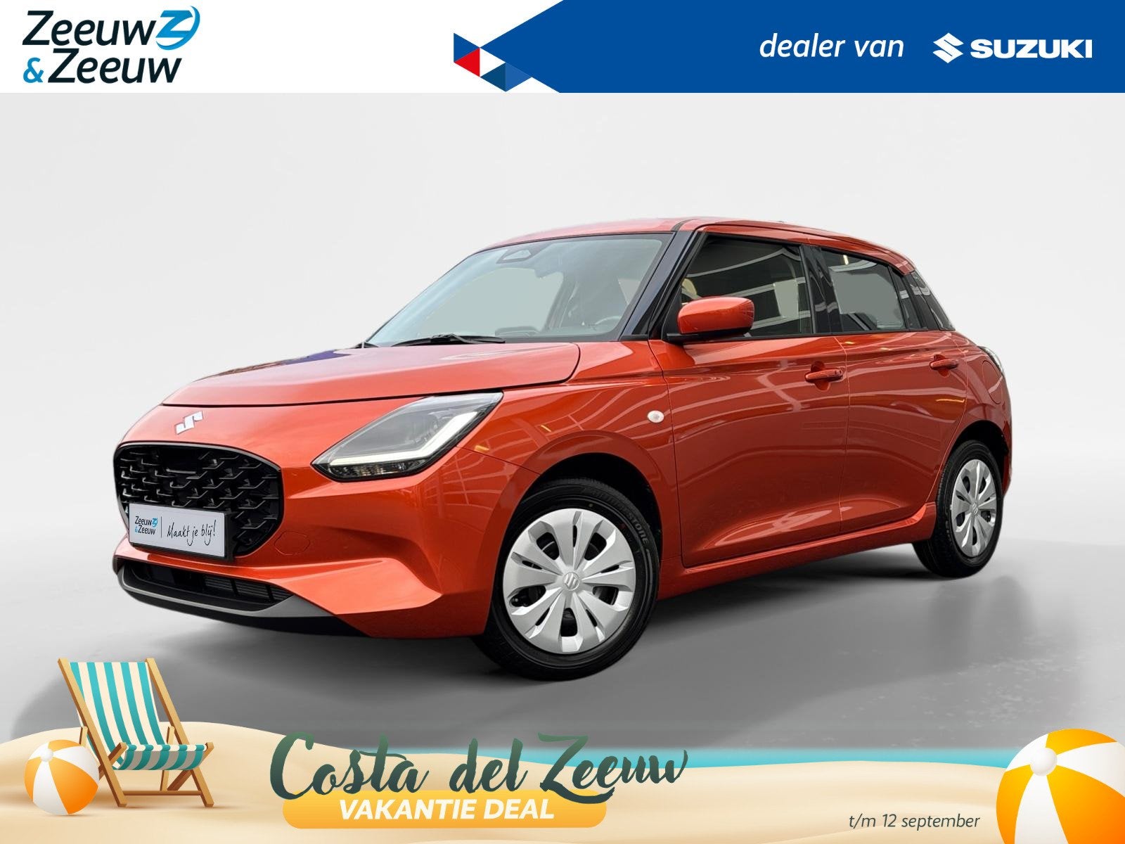 Suzuki Swift 1.2 Comfort | Adaptieve Cruise Control | €220, 12 maanden, Stof, Euro 6, Overige kleuren