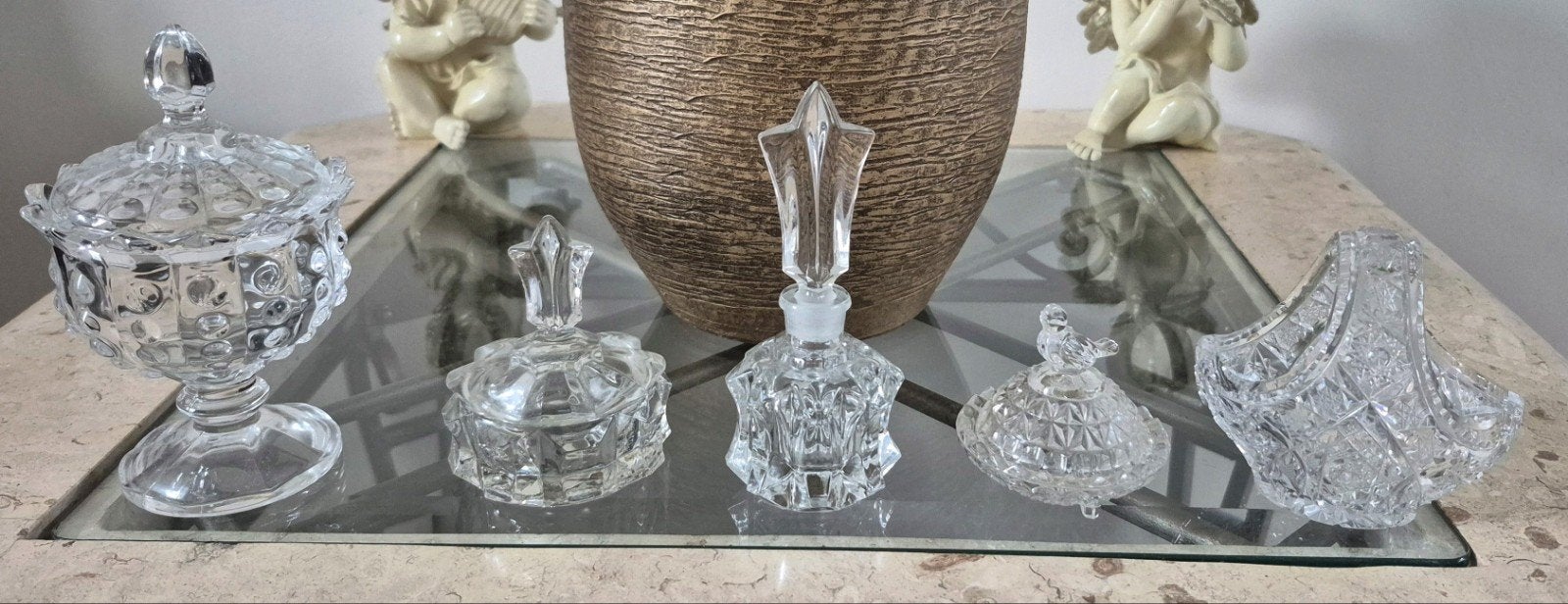kristal diverse 5 stuks, Ophalen of Verzenden, Overige materialen
