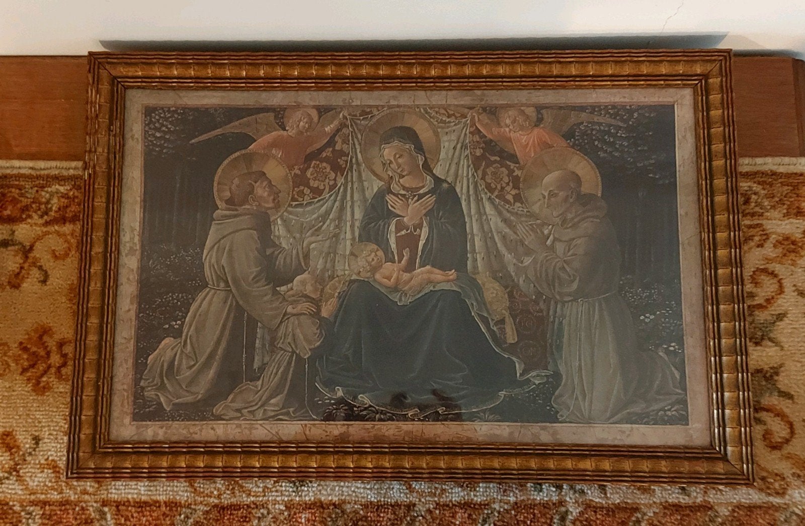 Antieke prent Benozzo Gozzoli, Antiek en Kunst, Ophalen