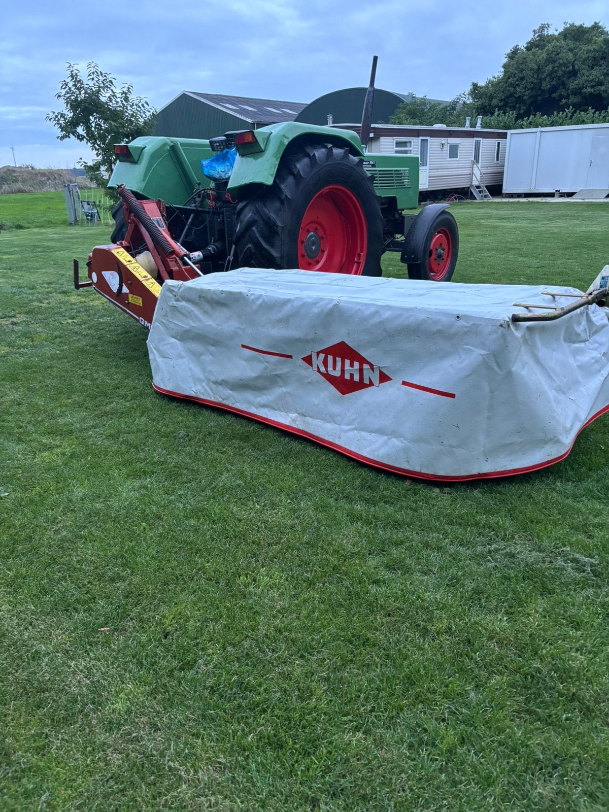 Kuhn gmd 500, Ophalen, Weidebouw