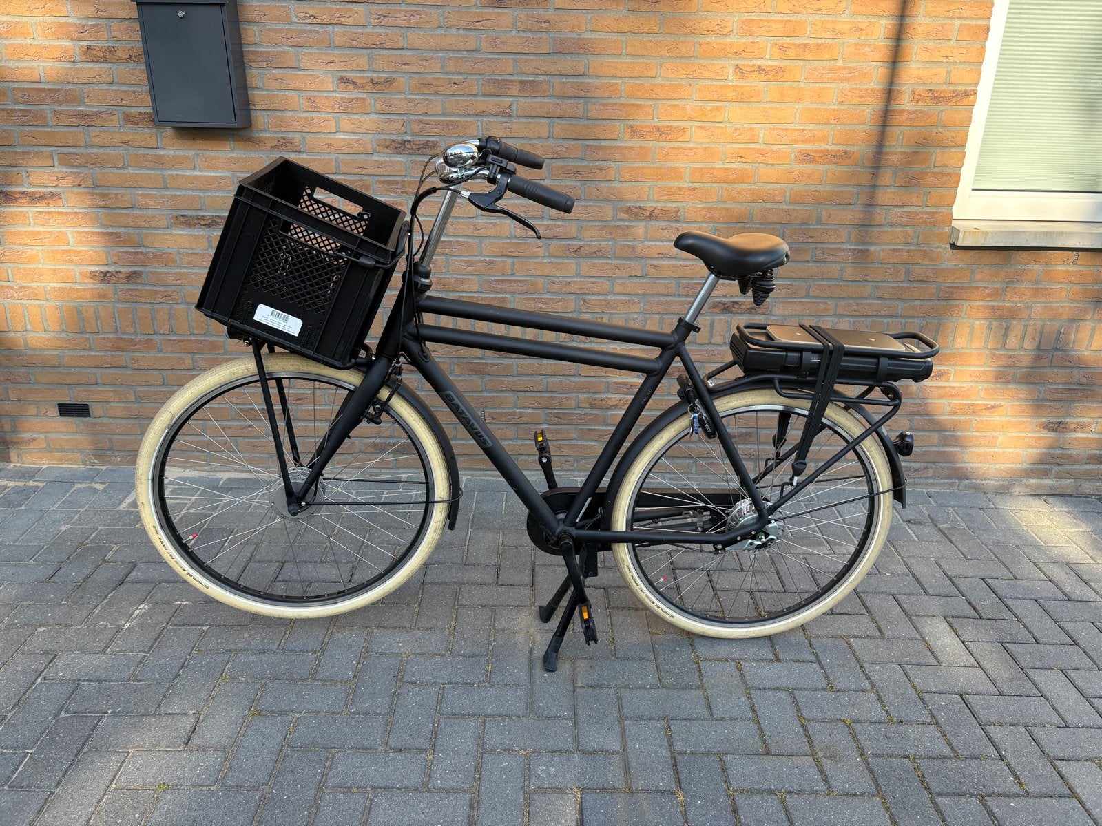 Batavus Packd E-Go Heren E-bike 61 cm (2023) – Accu upgrade, Ophalen, Batavus, Zo goed als nieuw, 59 cm of meer