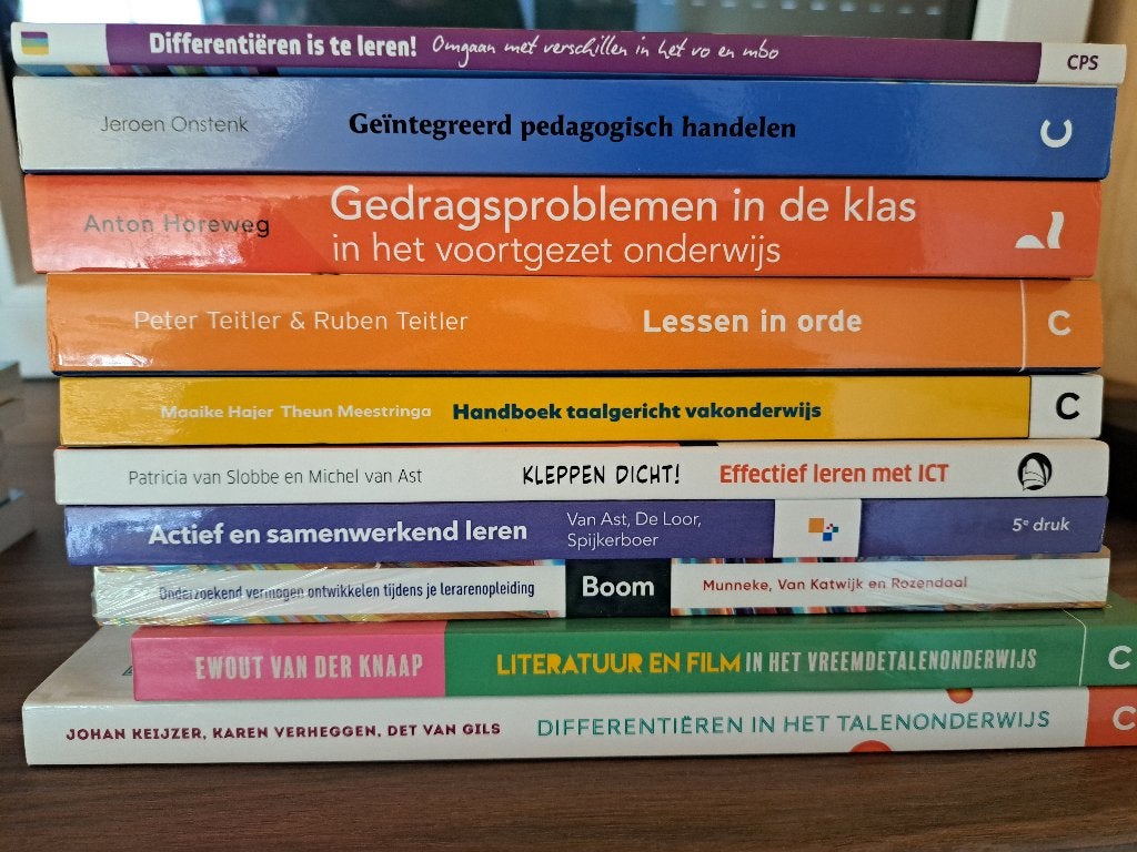 studieboeken lerarenopleiding engels, Ophalen of Verzenden, Alpha, Zo goed als nieuw, HBO