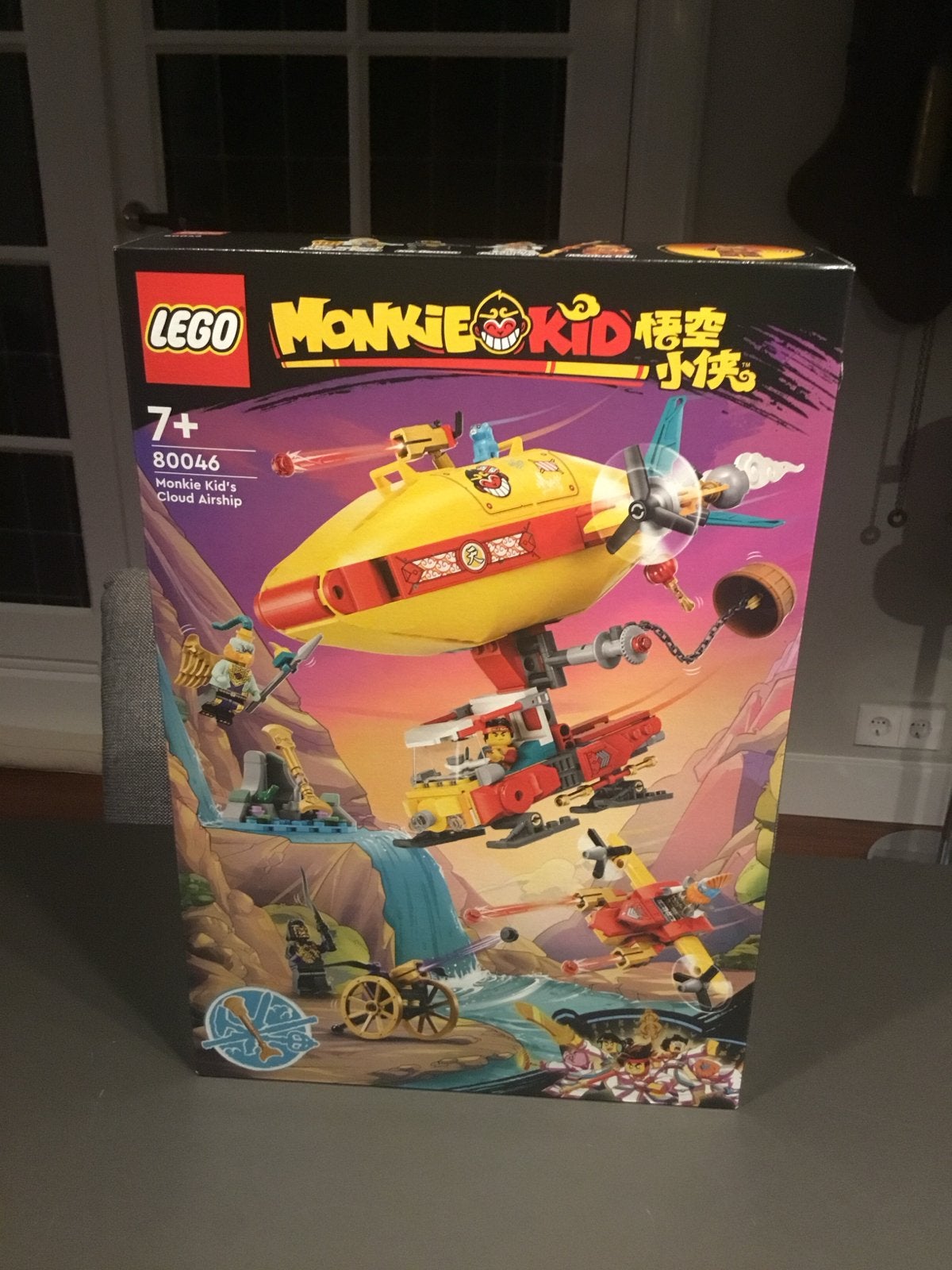 Lego Monkie Kid 80046 Monkie Kid's Cloud Airship NIEUW, Overige thema's, Lego, Nieuw, Ophalen of Verzenden