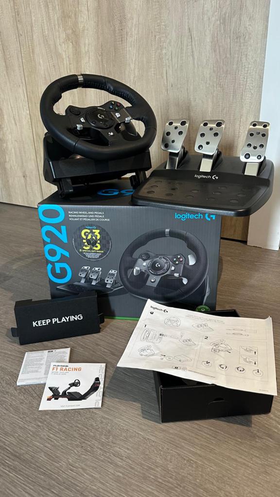 Logitech g920 voor xbox/pc, Spelcomputers en Games, Spelcomputers | Xbox | Accessoires, Ophalen of Verzenden, Zo goed als nieuw