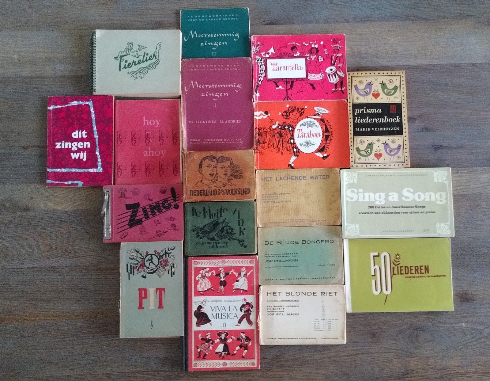 Zing, Nederlands Volkslied, Sing a Song, Prisma liederenboek, Gebruikt, Overige genres, Zang, Ophalen of Verzenden