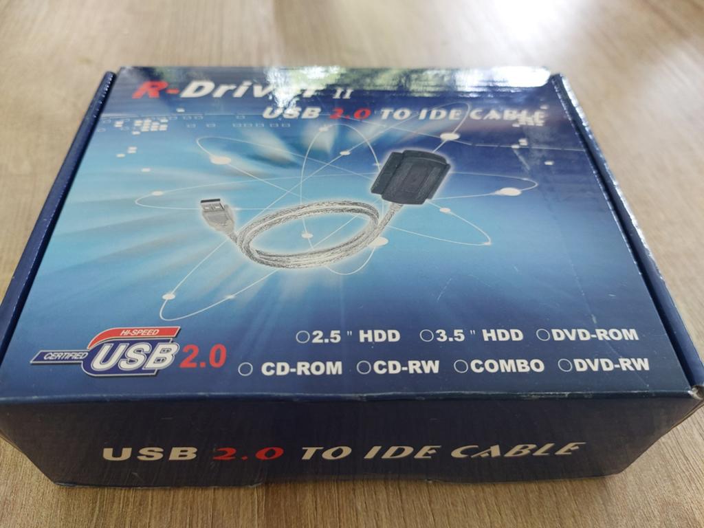 USB 2.0 naar IDE Kabel - R-Driver II, Computers en Software, Pc- en Netwerkkabels, Ophalen of Verzenden