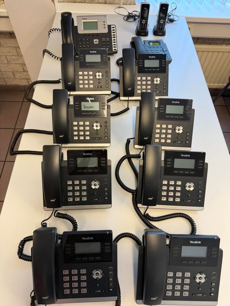 Yealink telefoontoestellen, Telecommunicatie, Telefooncentrales, Ophalen of Verzenden, Gebruikt, Toebehoren