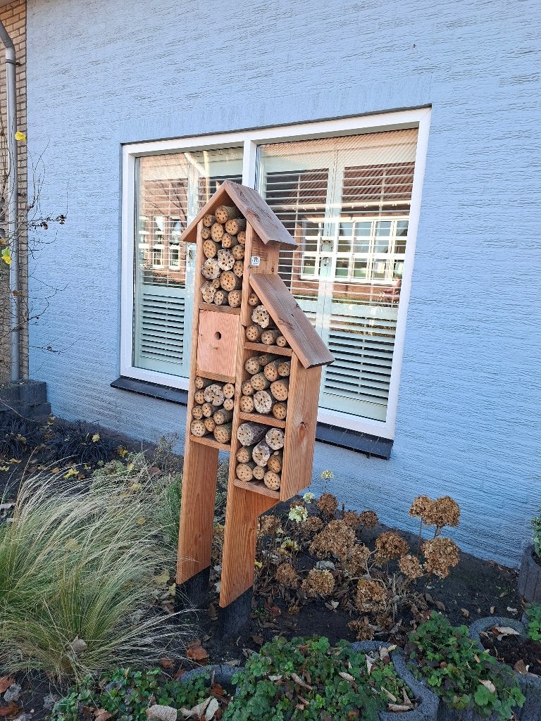 insectenhotel met nestkastje, Ophalen of Verzenden, Nieuw
