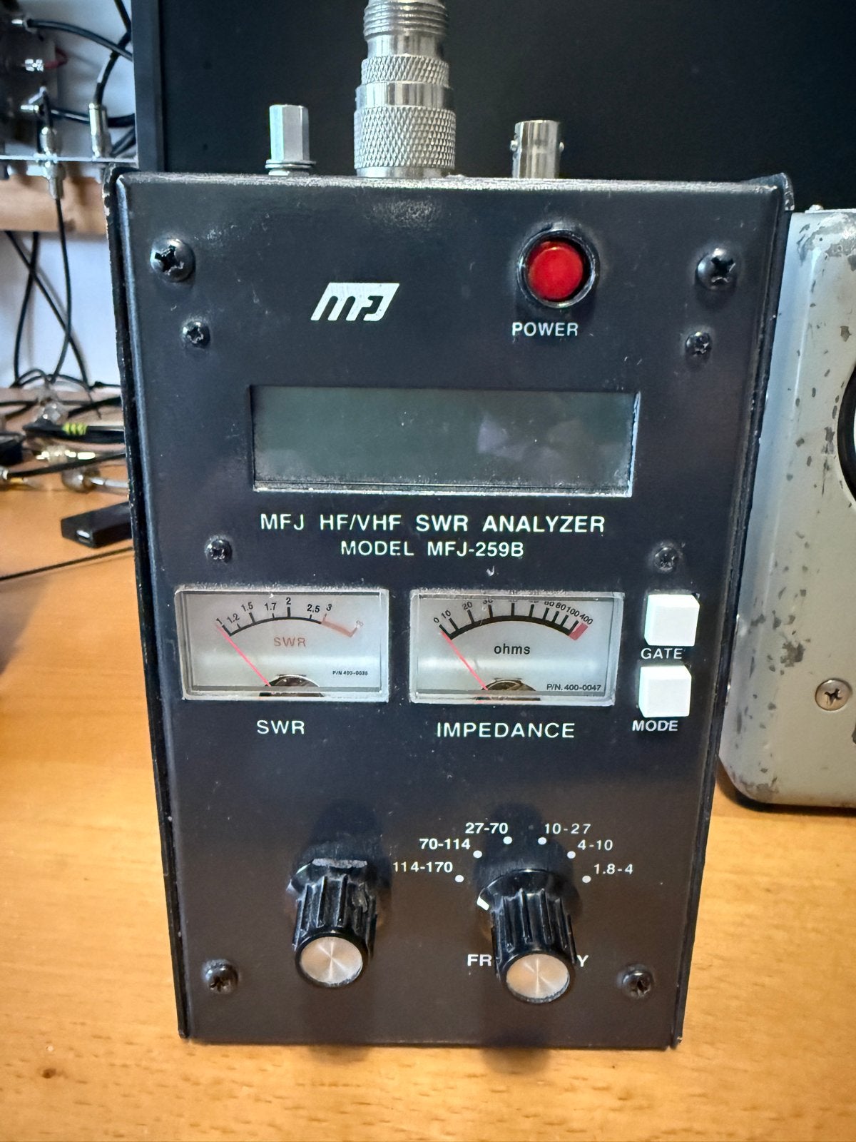 MFJ-259B HF/VHF SWR Analyser - Antenne Analysator, Ophalen of Verzenden, Gebruikt