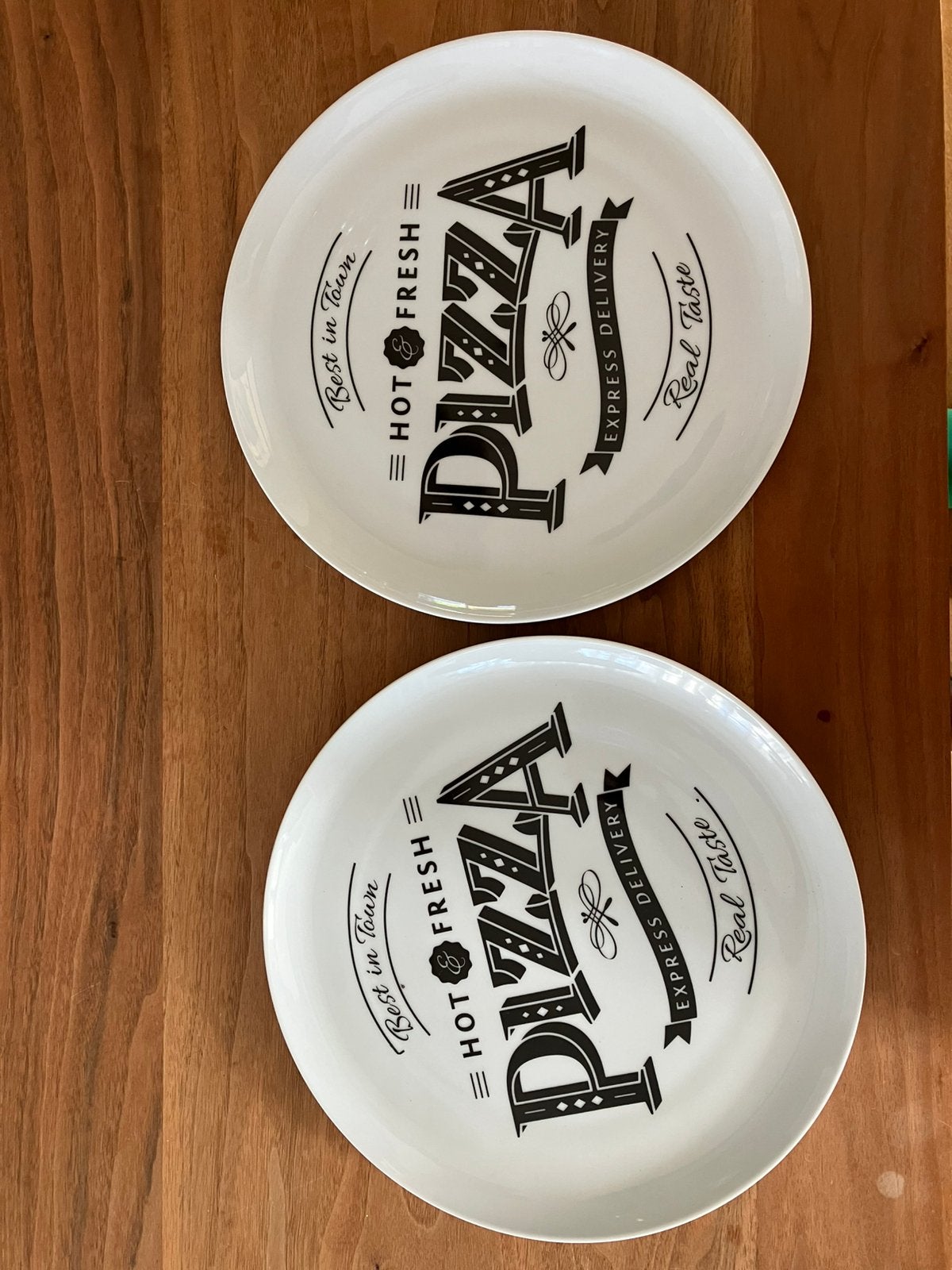 2x Pizza borden Jumbo, Ophalen, Nieuw, Modern, Bord(en)