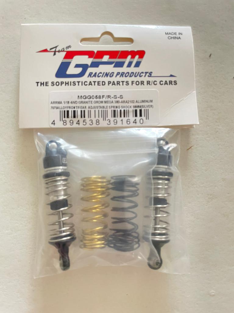 Arrma Mojave Grom GPM Alu shocks new, Ophalen of Verzenden, Zo goed als nieuw, Overige schalen, Onderdeel