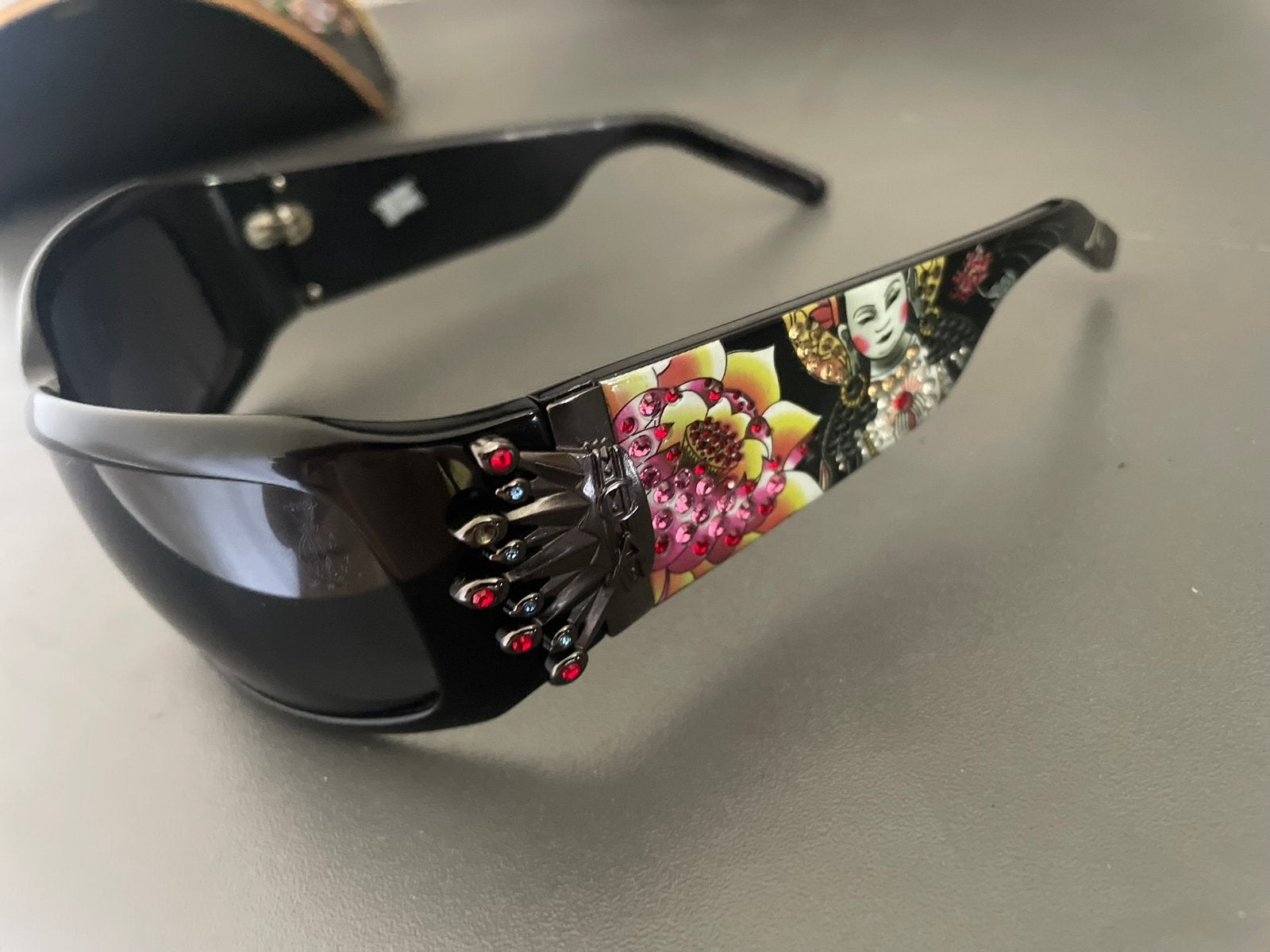 Christian Audigier Sunglasses, Ophalen of Verzenden, Zo goed als nieuw, Overige kleuren, 100 cm of meer