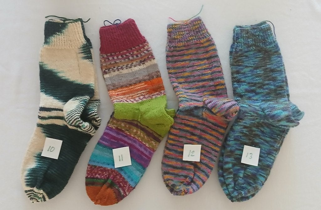 Zelfgebreide sokken(c) maat 39-42 nieuw, Sokken en Kniesokken, Overige kleuren, Nieuw, Ophalen of Verzenden