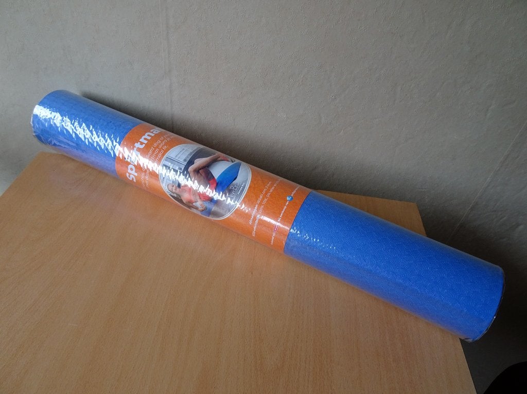 Sportmat 183x61 cm, Sport en Fitness, Fitnessmaterialen, Ophalen, Nieuw, Buik, Fitnessmat