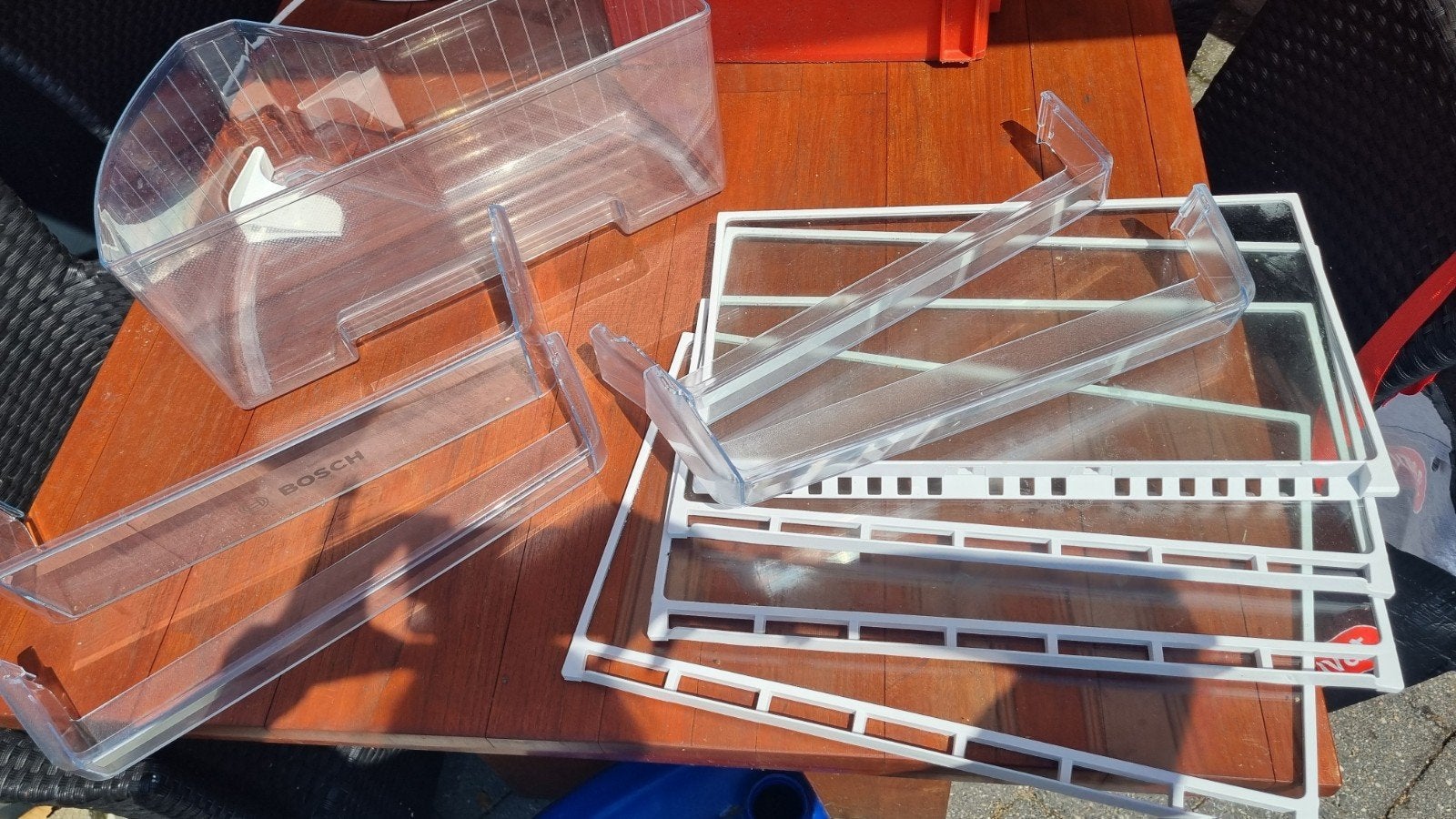 Bosch Koelkast Onderdelen - Legplanken en Deurvakken, Ophalen, 200 liter of meer, 60 cm of meer, 160 cm of meer