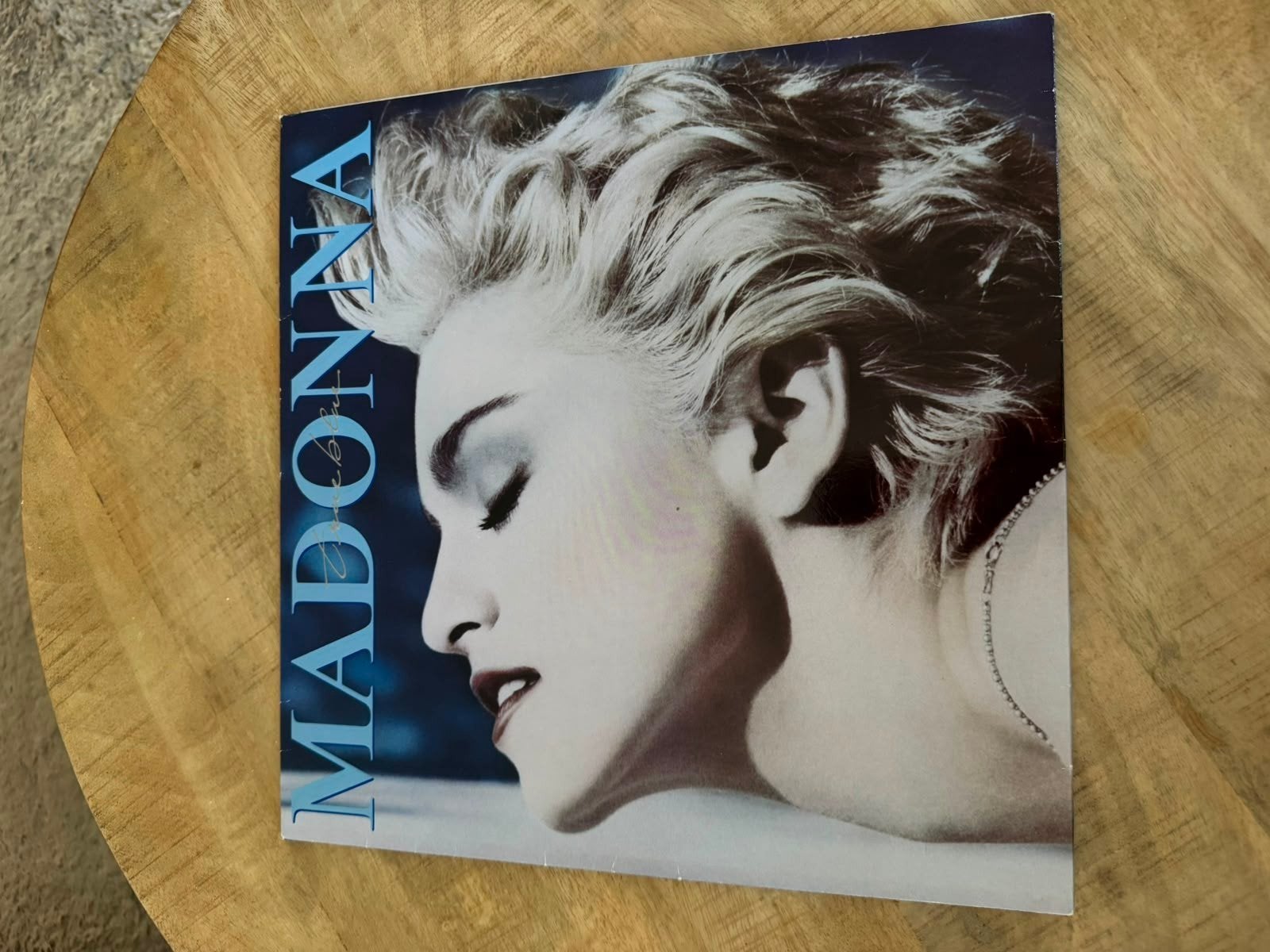 Madonna - True Blue LP (1986), LP, Gebruikt, Pop, Ophalen of Verzenden