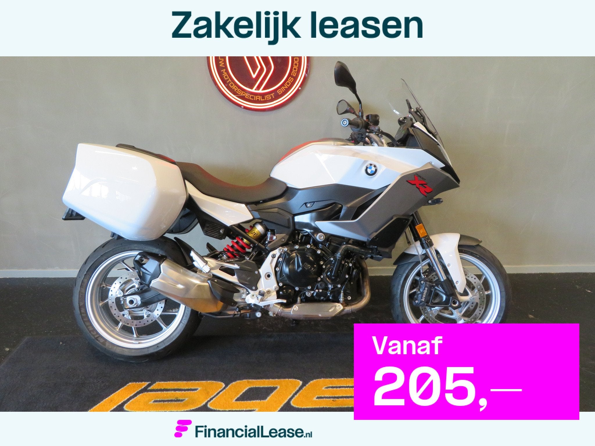 BMW F 900 XR KOFFERS FULL! NAVI, 899 cc, Toermotor, Gebruikt, Bedrijf