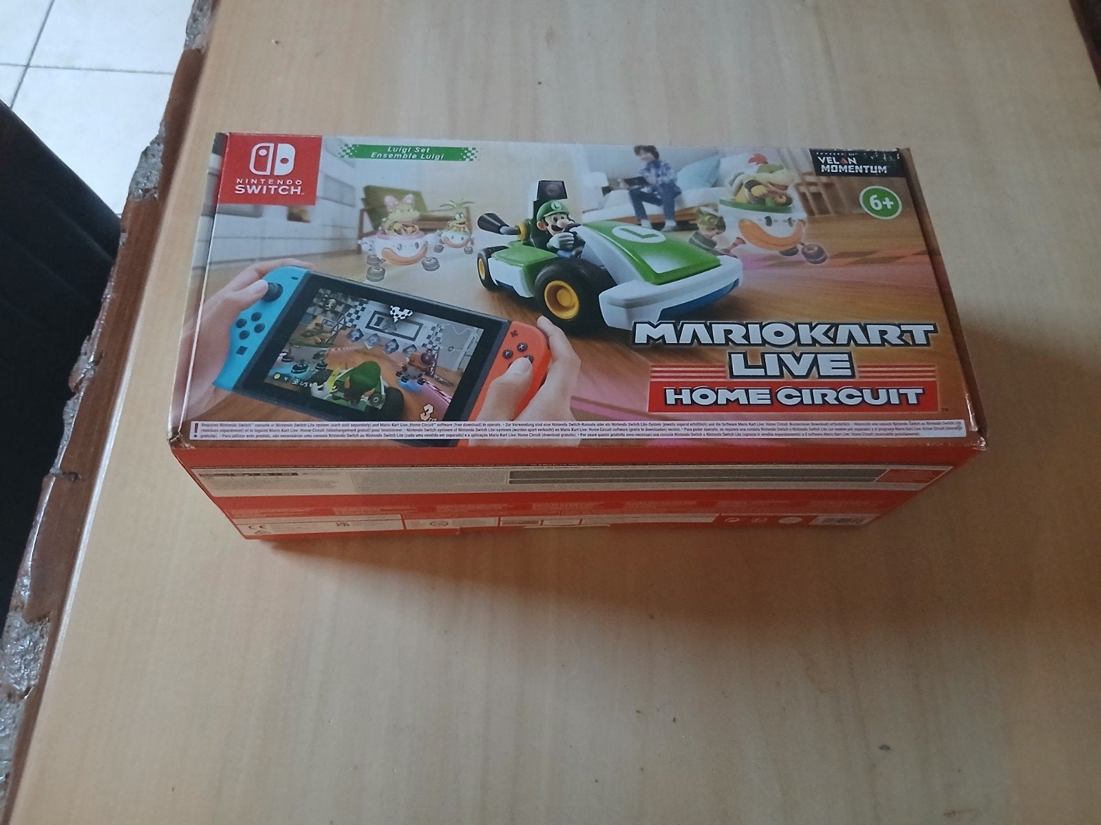 Mario Kart Live Home Circuit Luigi Set, Ophalen of Verzenden, Zo goed als nieuw, Zonder controller, Switch Original