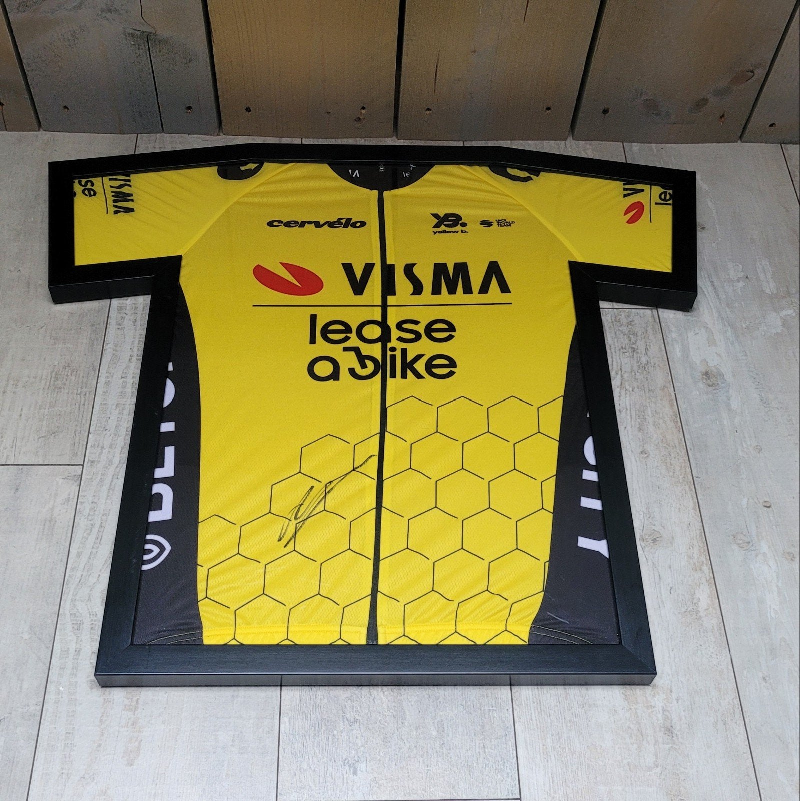 Gesigneerd wielershirt Olav Kooij - Jumbo-Visma, Ophalen, Jumbo-Visma, Geel, Overige maten