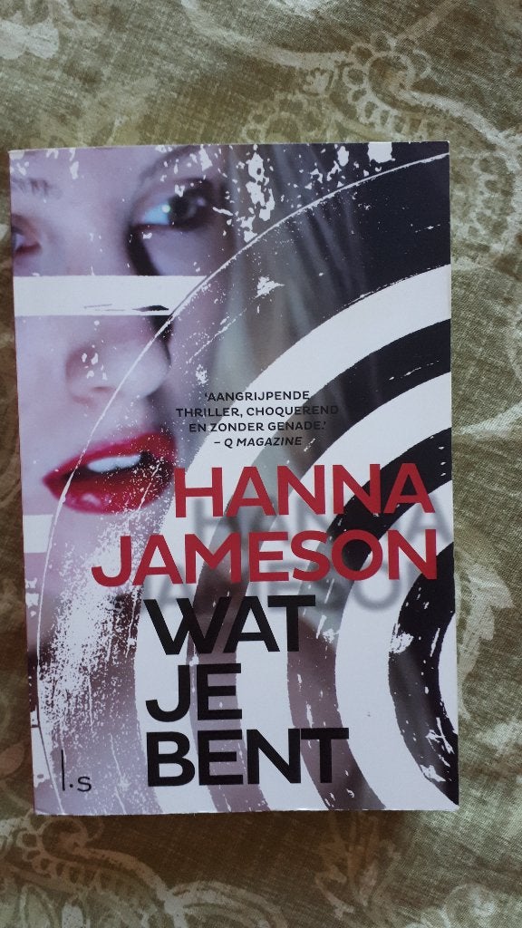 Wat je bent, door Hanna Jameson., Ophalen of Verzenden, Zo goed als nieuw