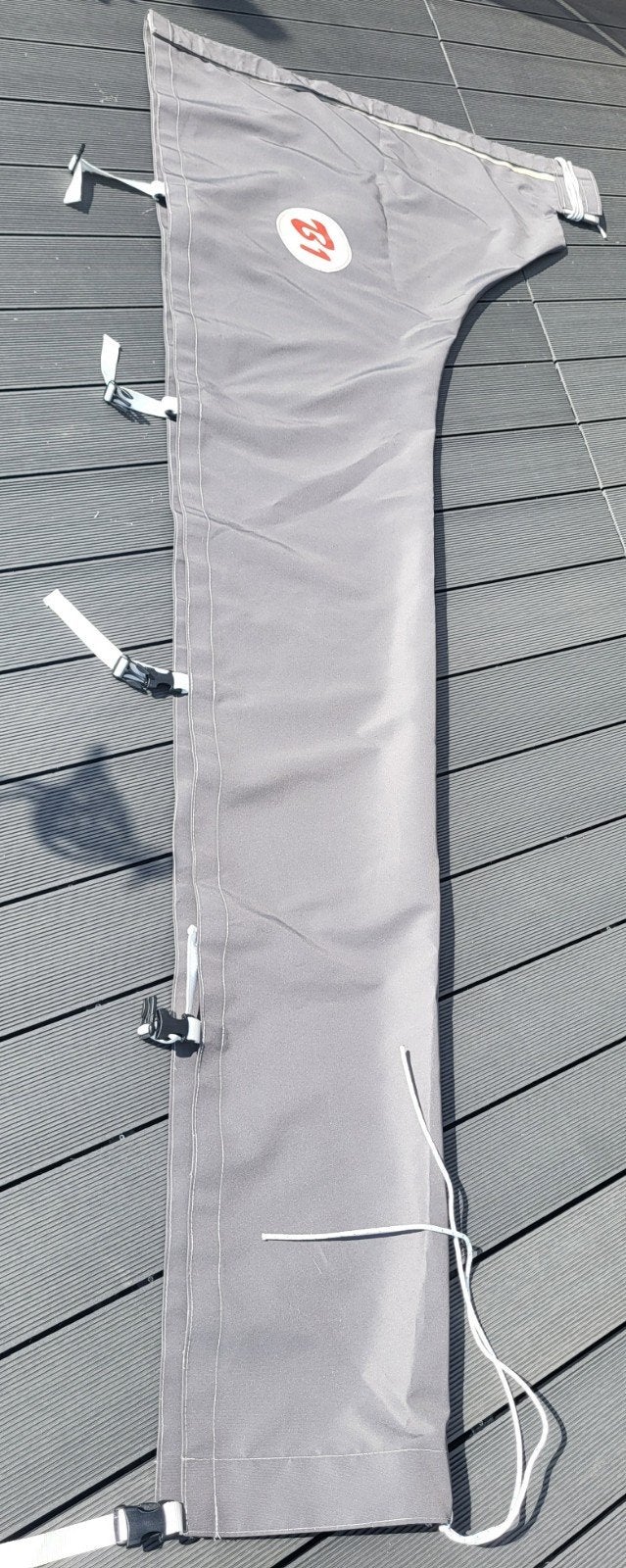 Huik Sunbrella Charcoal Grey van B1Sails - Zo goed als nieuw, Ophalen of Verzenden, Zo goed als nieuw, Toebehoren, Minder dan 15 m²