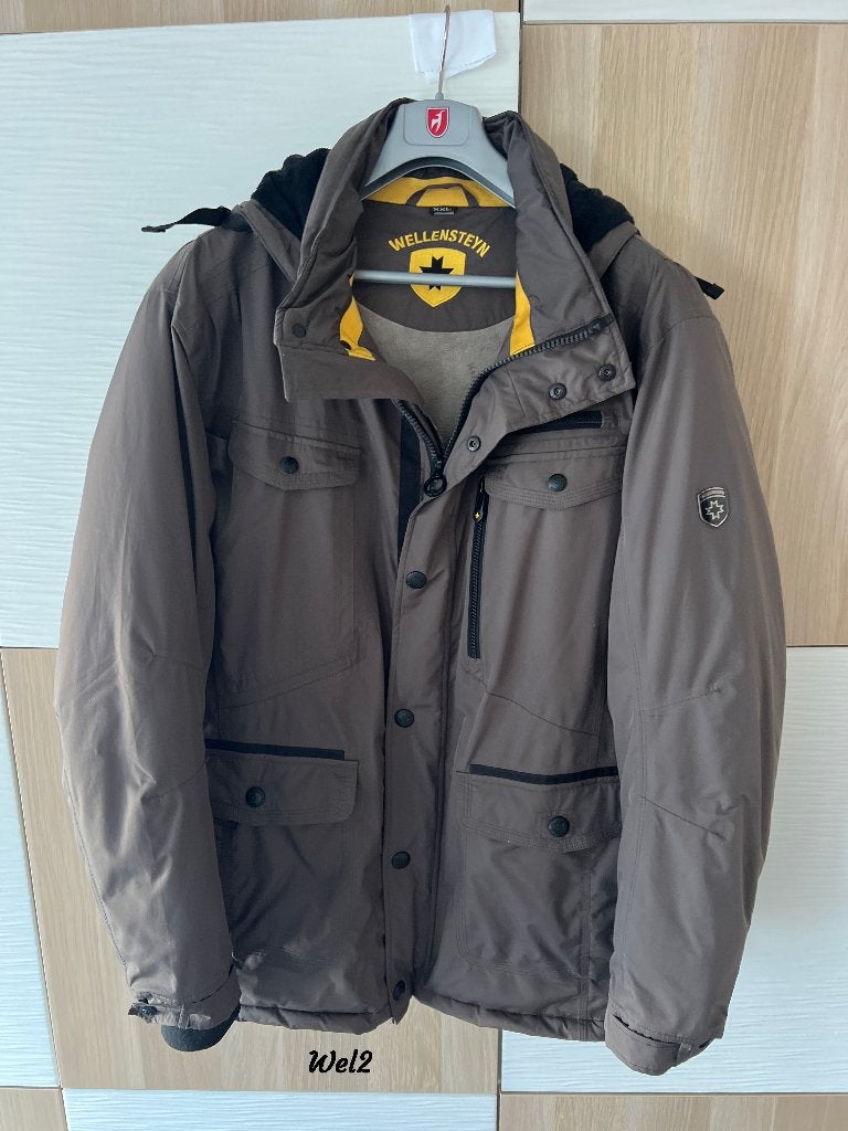 WELLENSTEYN CHESTER HEREN WINTER JAS XXL, Bruin, Verzenden, Wellensteyn, Nieuw