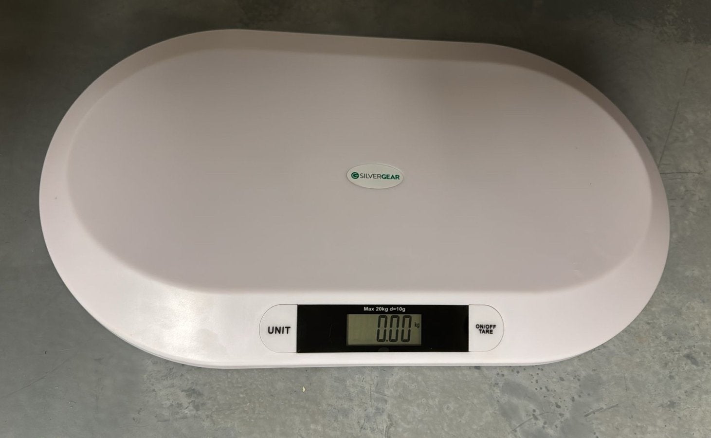 Silvergear Babyweegschaal tot 20 kg, Kinderen en Baby's, Overige Kinderen en Baby's, Ophalen of Verzenden, Zo goed als nieuw