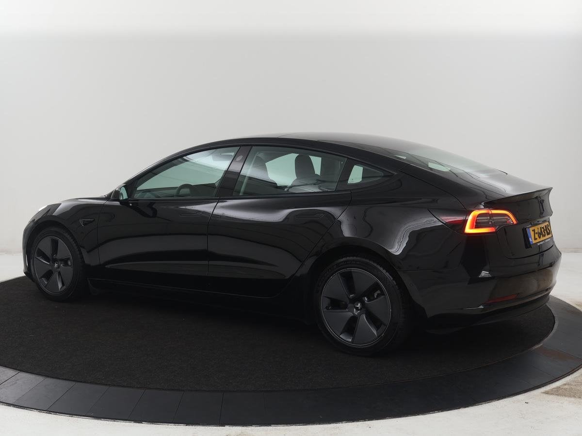 Tesla Model 3 Long Range AWD 75 kWh | SOH 88,8% | Panoramada, Automaat, Stof, Gebruikt, Zwart