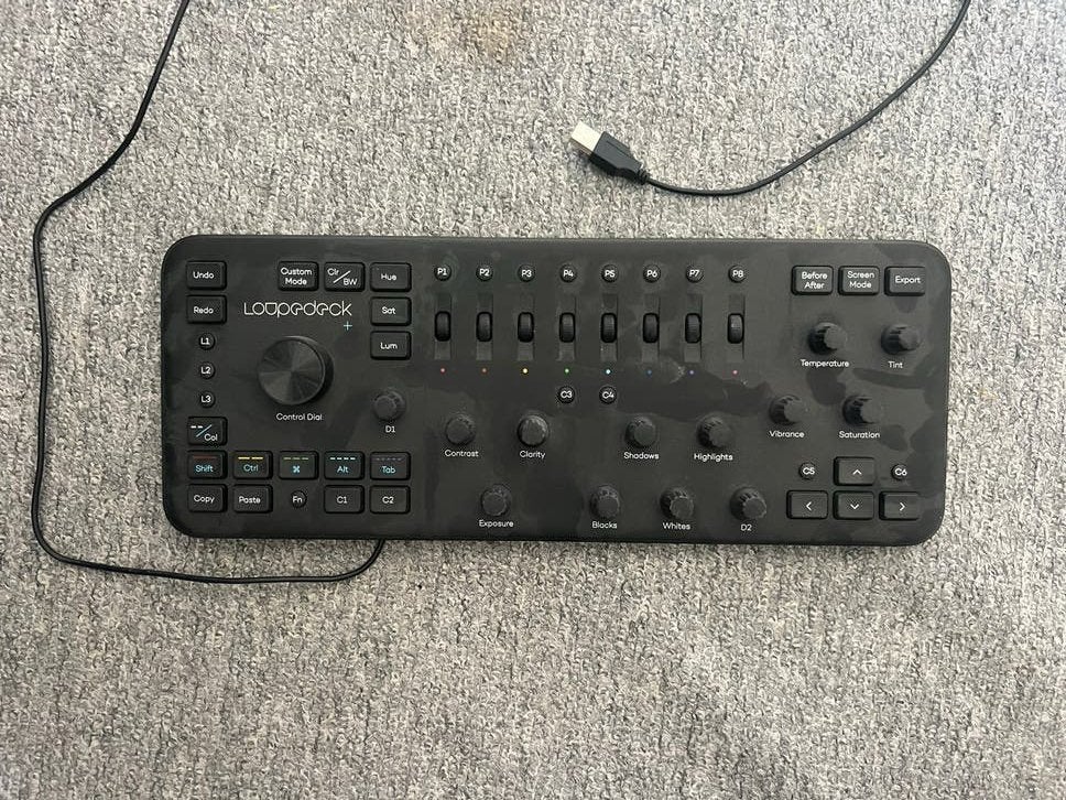 Loupedeck+ Fotobewerking Console, Overige merken, Overige typen, Ophalen of Verzenden, Zo goed als nieuw