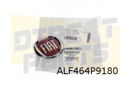 Embleem voorzijde Fiat Origineel  51932710, -, Verzenden, -, Nieuw