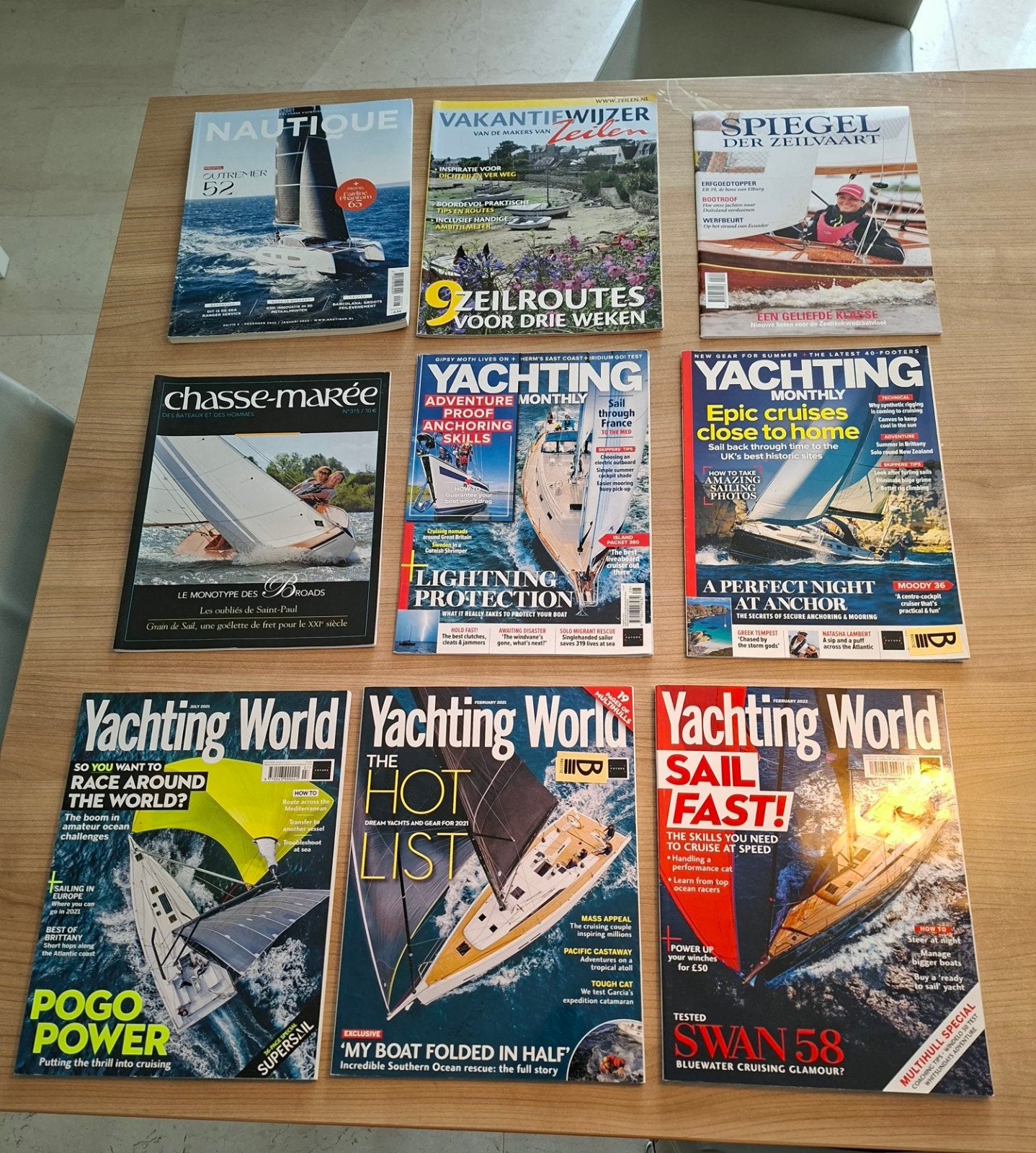 Tijdschriften Yacht World + extra's, Ophalen of Verzenden, Zo goed als nieuw