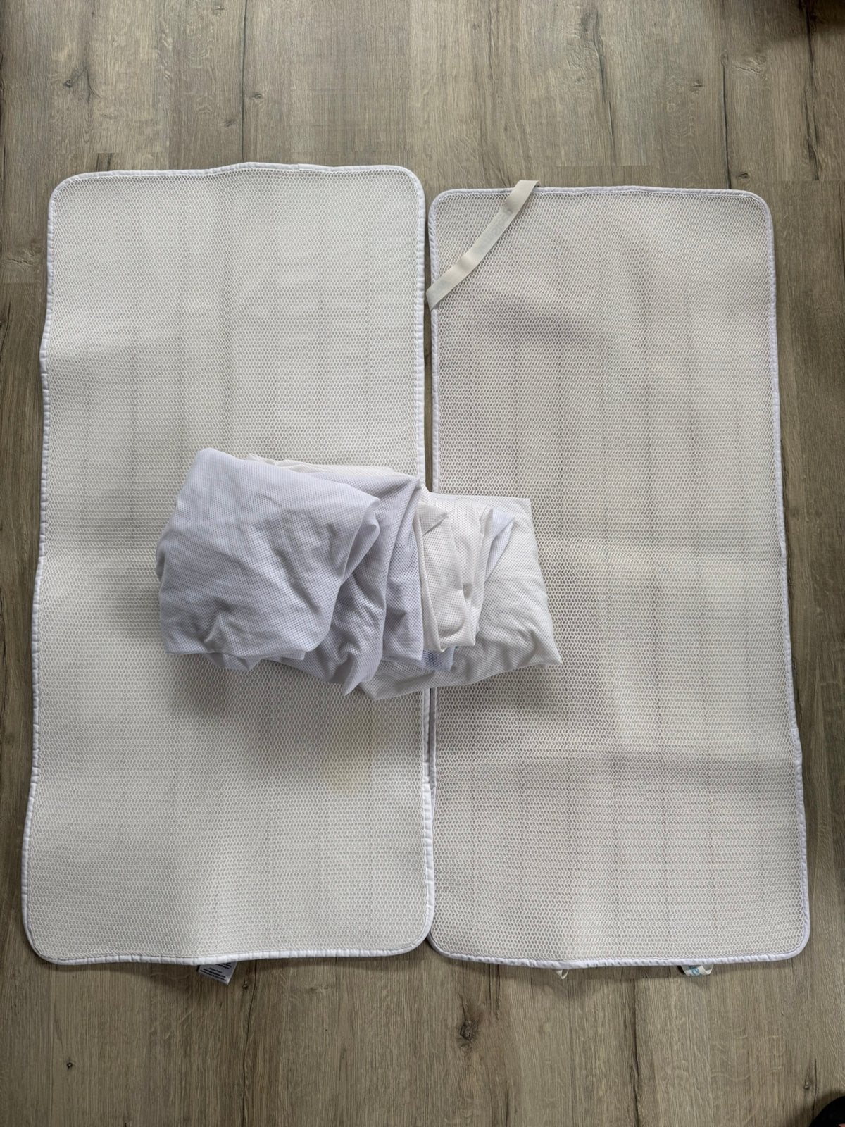Aerosleep matras topper x 2, Kinderen en Baby's, Kinderkamer | Beddengoed, Ophalen, Gebruikt, Jongetje of Meisje, Matrasbeschermer