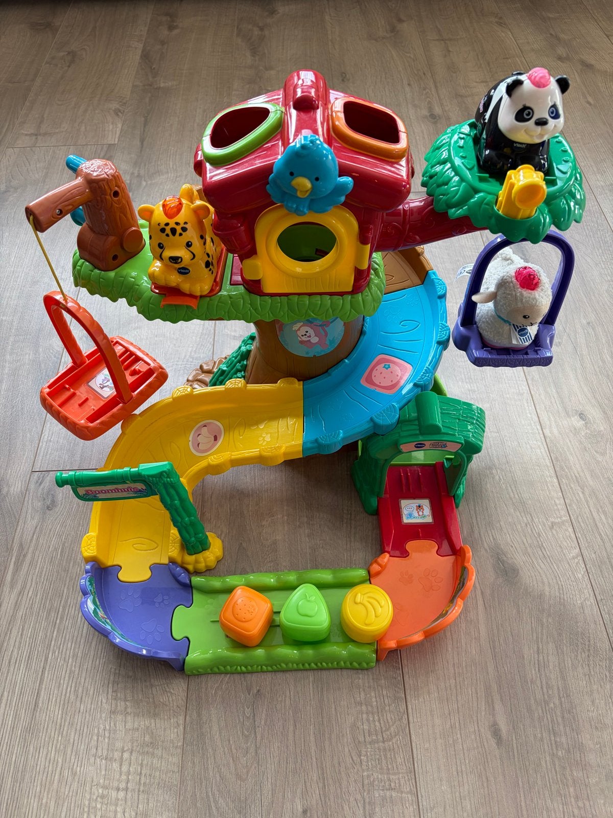 VTech Zoef Zoef Dieren Boomhuis incl 3 diertjes, Ophalen, Gebruikt, Overige typen, Met licht