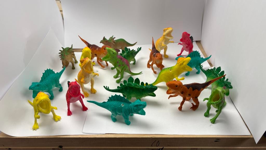 20 dinosaurussen Max 10 cm - Lichtketting onderdelen, Ophalen of Verzenden, Zo goed als nieuw, Jongen of Meisje