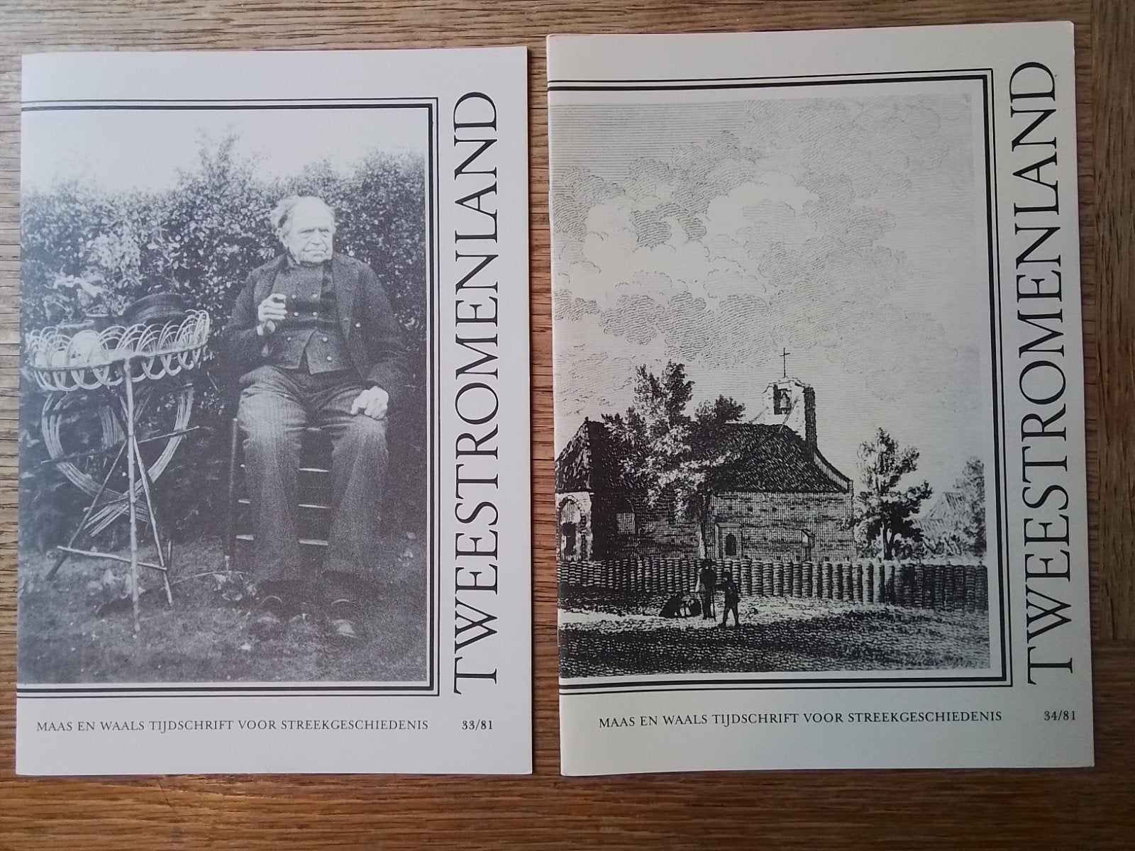 Historische Ver Tweestromenland nummer 33-34  Samen €1,00, Ophalen of Verzenden, 20e eeuw of later