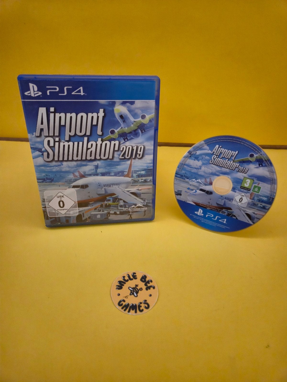 Airport Simulator 2019, Spelcomputers en Games, Games | Sony PlayStation 4, Zo goed als nieuw, Simulatie, 1 speler, Vanaf 3 jaar