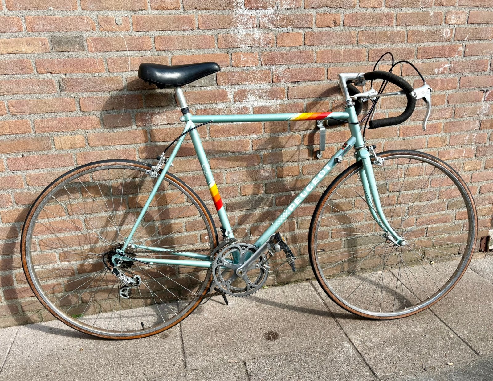 Peugeot retro racefiets carbolite 103, Zo goed als nieuw, Ophalen, Overige merken, 10 tot 15 versnellingen