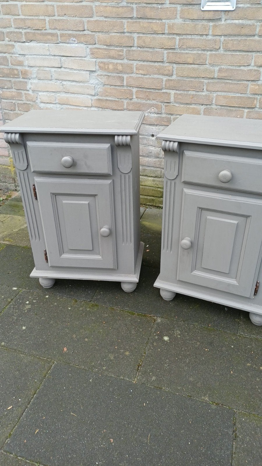 nachtkastje linkse en rechte, Huis en Inrichting, Ophalen, Minder dan 45 cm