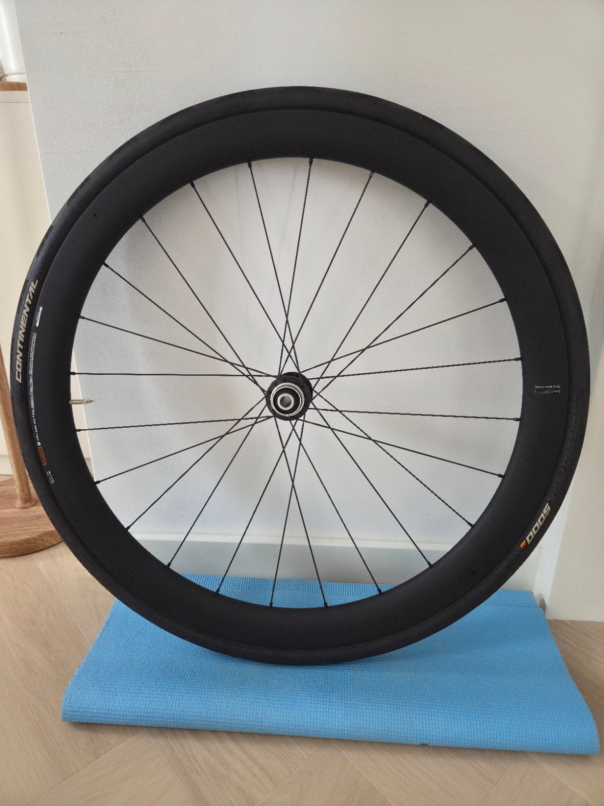 Shimano C46 Hoge Carbon Wielset (Schijfremmen), Zo goed als nieuw, Shimano, Racefiets, Carbon