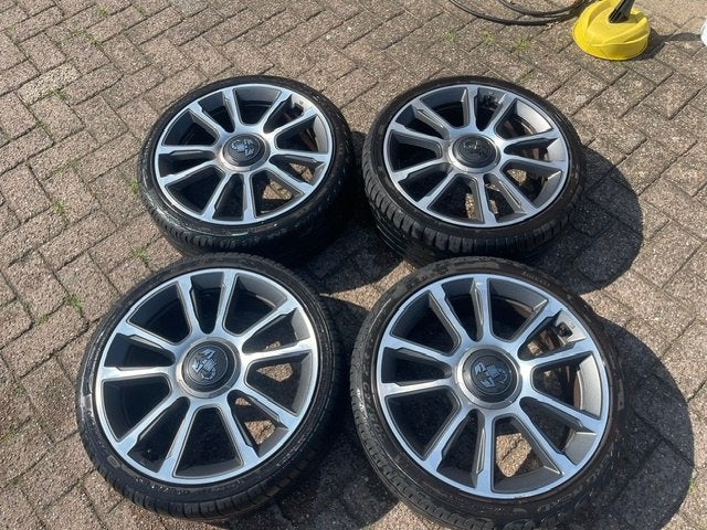 Sportvelgen Set Abarth 500/595/695 (2008-08/..) 52009434, Stellantis N.V., Gebruikt, Webaccessibility@stellantis.com, Taurusavenue 1, Hoofddorp 2132 LS, , Nederland