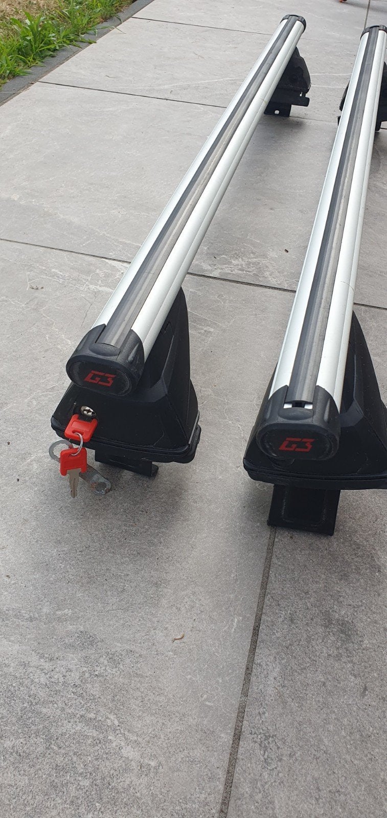 Thule G3 Dakdragers met sloten en sleutels, Auto diversen, Dakdragers, Ophalen, Gebruikt