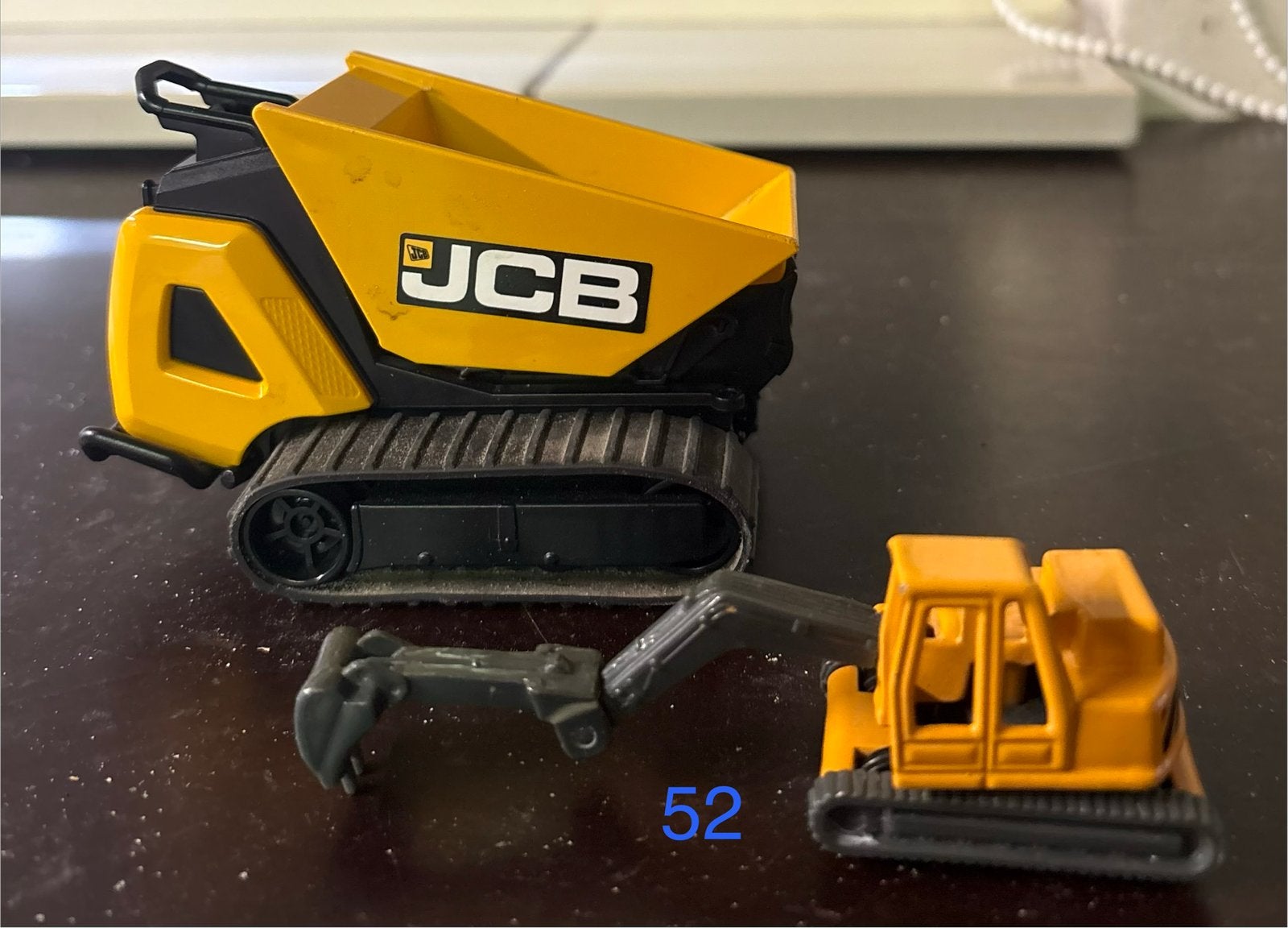 Bruder dumper met mini graafmachine, Ophalen, Gebruikt
