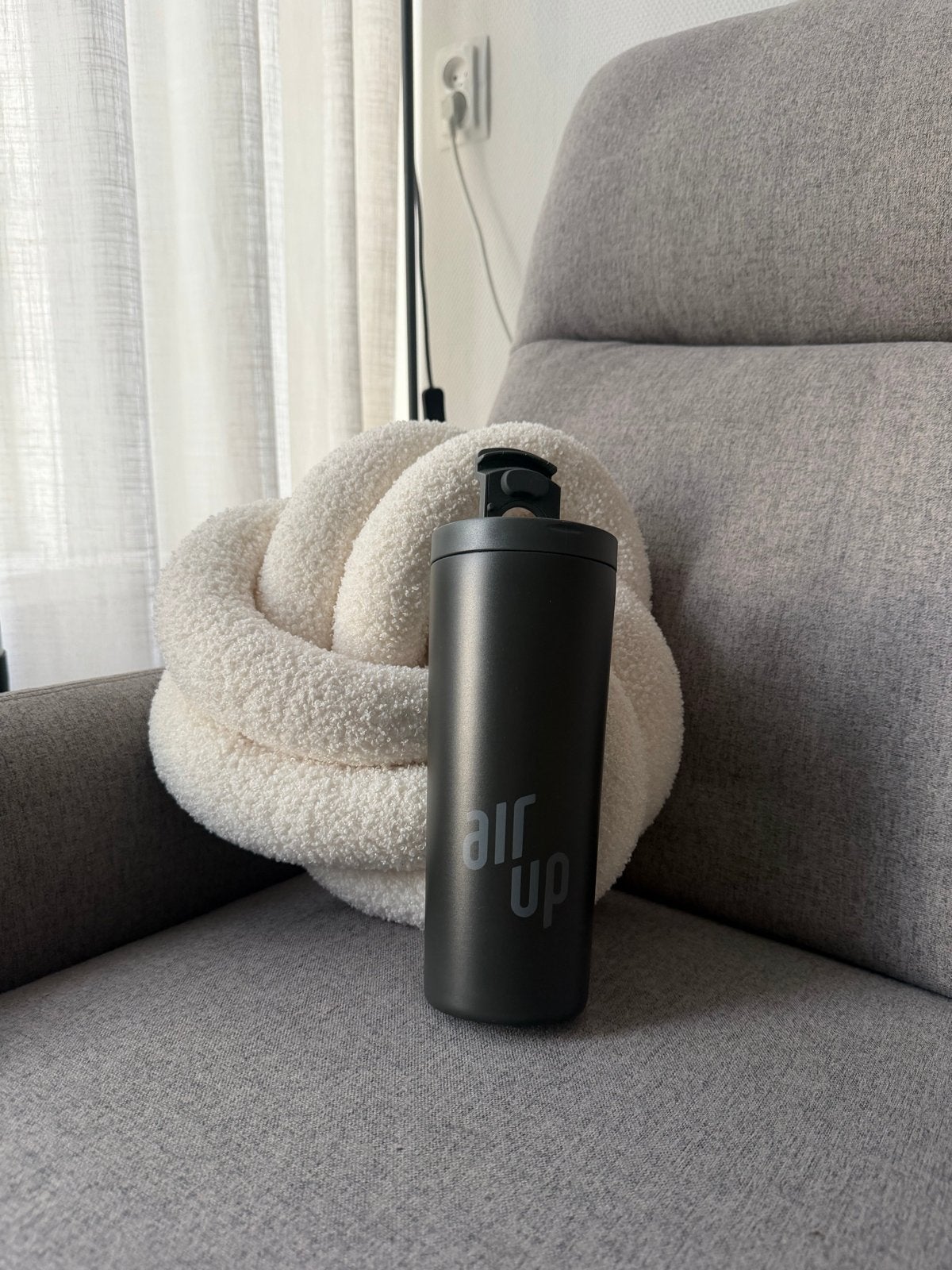 Air Up drinkfles - Zwart, Ophalen of Verzenden, Zo goed als nieuw