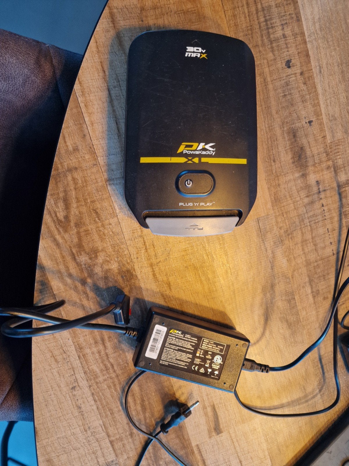 Powakaddy XL 30V MAX Accu en Oplader, Sport en Fitness, Ophalen, Gebruikt, Overige typen, Overige merken